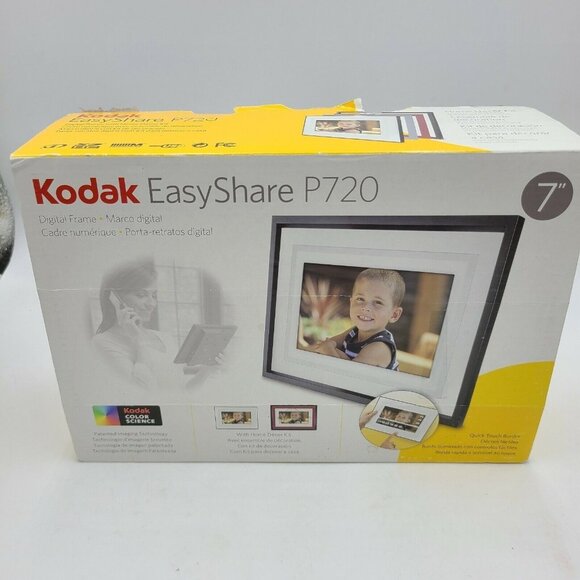 Kodak EasyShare P720 7" Digital Picture Frame - Picture 2 of 9